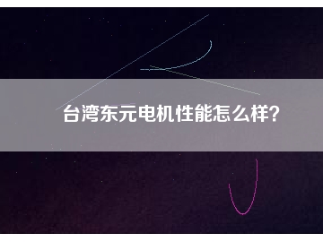 臺灣東元電機(jī)性能怎么樣？