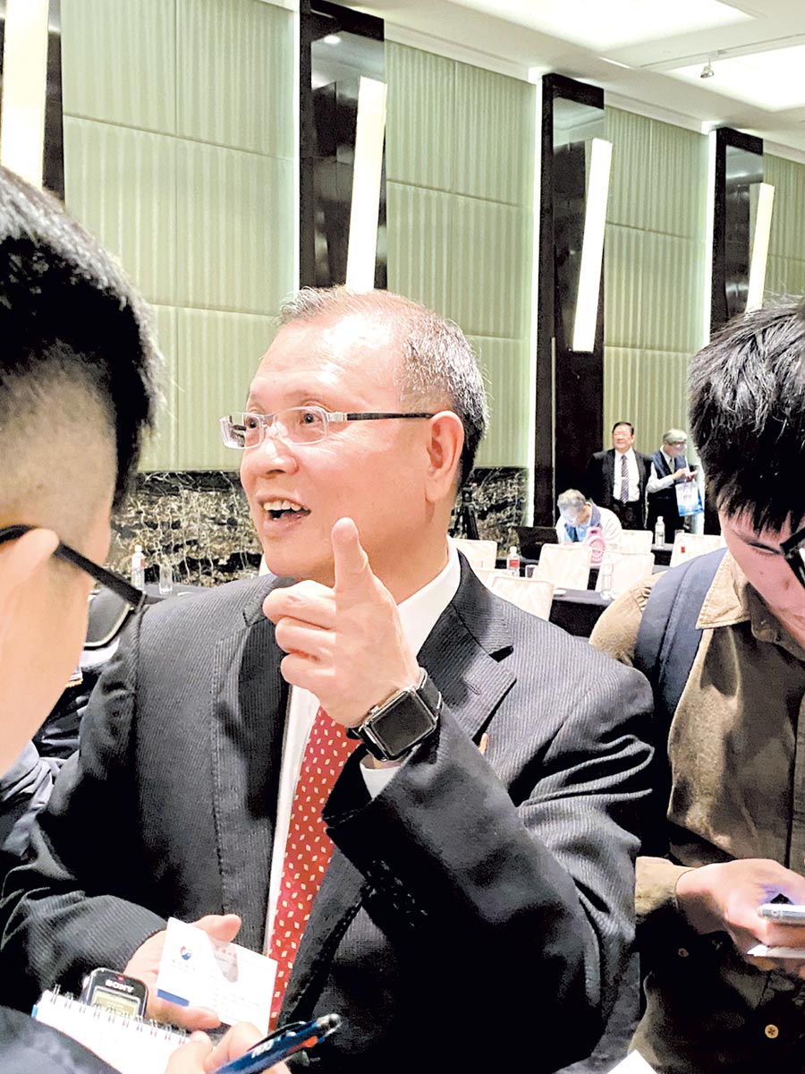 東捷資訊董事長(zhǎng)高尚偉。圖／王賜麟